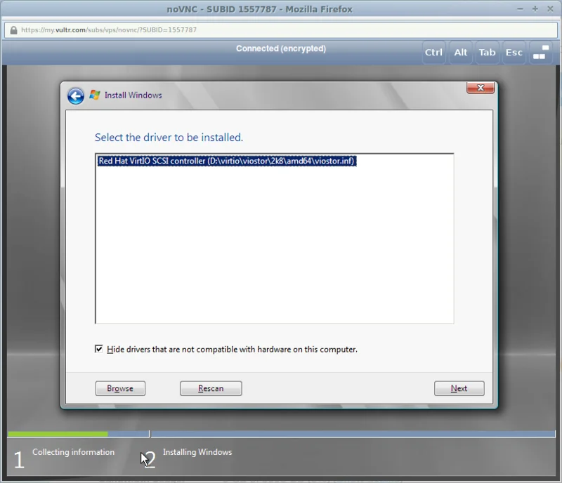 Windows Custom ISO với Trình điều khiển VirtIO
