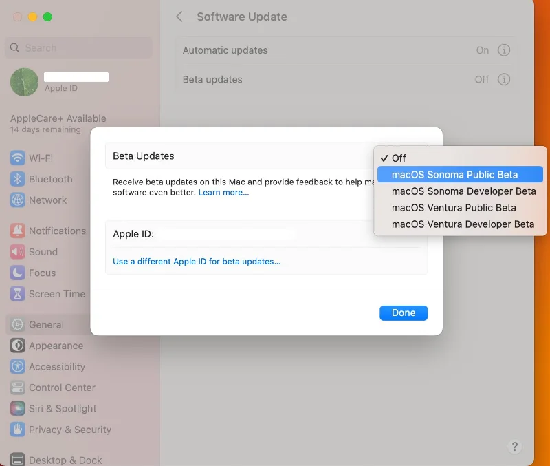 So laden Sie die öffentliche Beta von macOS Sonoma herunter