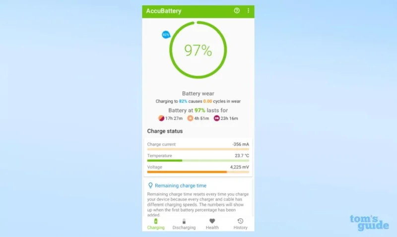 Android のバッテリーの状態を確認する方法