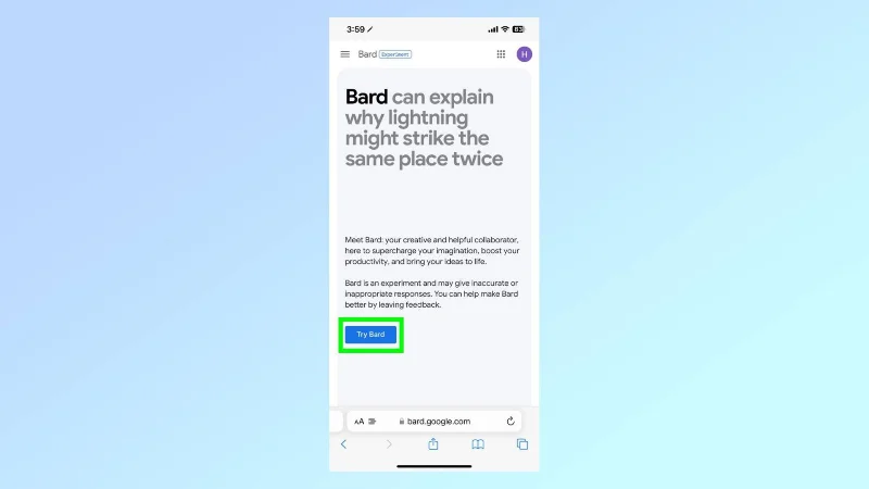 Google Bardの使い方