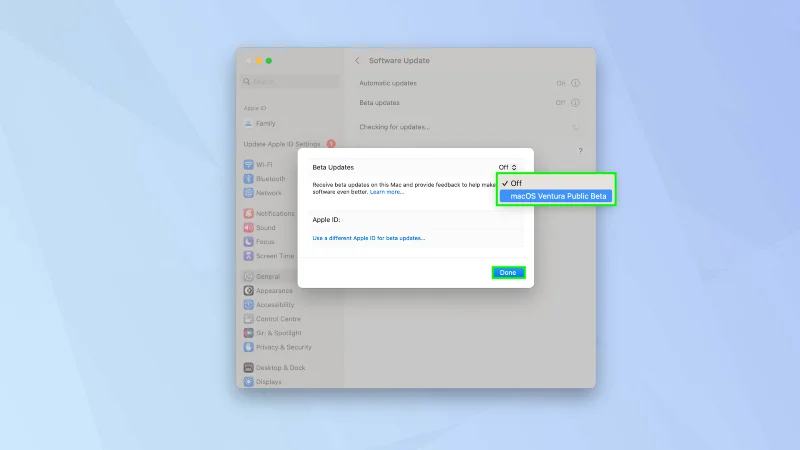 So aktivieren Sie macOS-Beta-Updates, um macOS 14 auszuprobieren