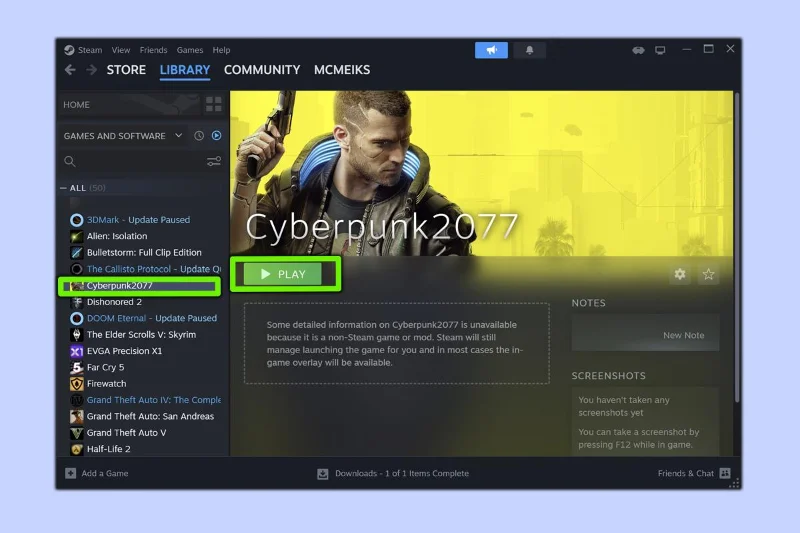 So fügen Sie Steam-fremde Spiele zu Steam hinzu