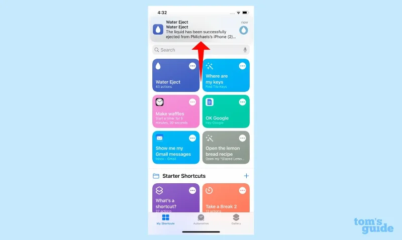 Mit dieser praktischen Tastenkombination können Sie Siri anweisen, Wasser aus Ihrem iPhone auszustoßen