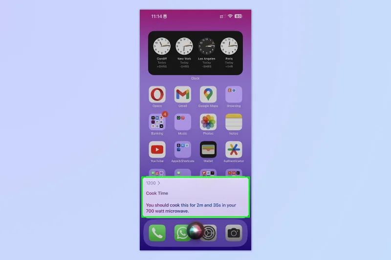 Diese iOS-Verknüpfung ist ein Muss für jeden, der eine Mikrowelle verwendet
