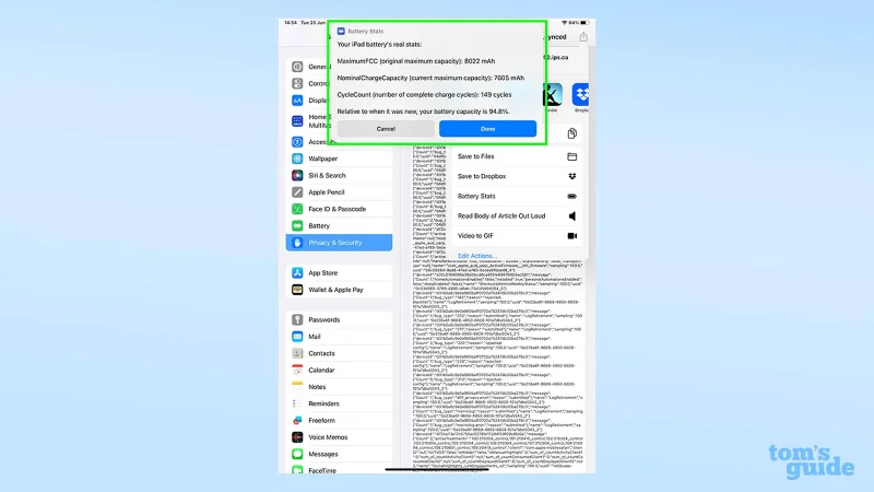 Ihr iPad verfügt über eine versteckte Batteriezustandsfunktion – hier erfahren Sie, wie Sie diese überprüfen können