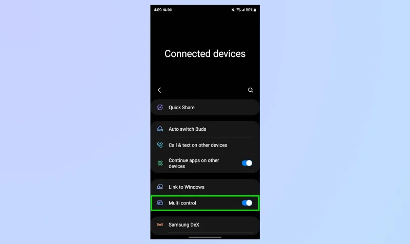 So verwenden Sie Samsung Multi Control