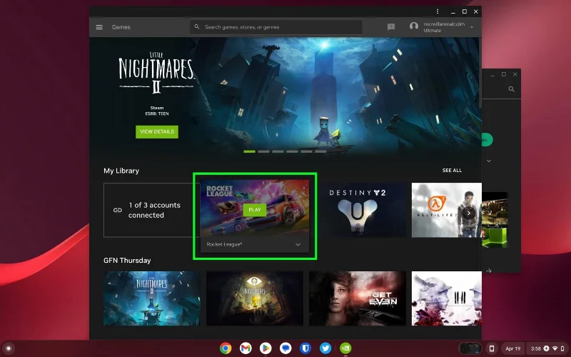 So verwenden Sie GeForce Now auf Chromebook