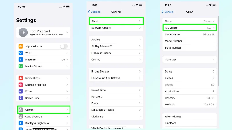 So richten Sie den Bildschirmabstand in iOS 17 ein