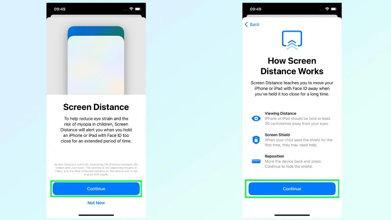 So richten Sie den Bildschirmabstand in iOS 17 ein
