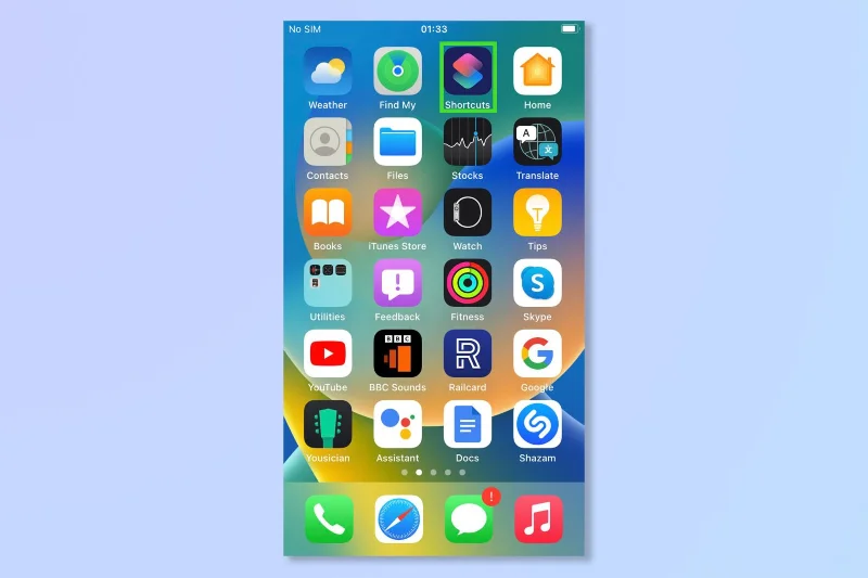 So überlagern Sie Bilder auf dem iPhone