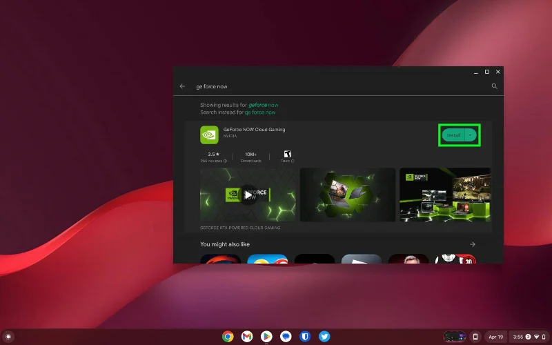 So verwenden Sie GeForce Now auf Chromebook