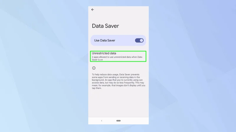 Android のデータセーバー設定を使用して料金を節約する方法