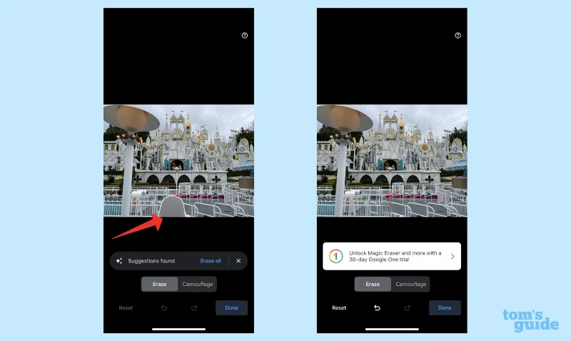 Das iPhone hat gerade den Magic Eraser des Pixels erhalten – hier erfahren Sie, wie Sie ihn verwenden