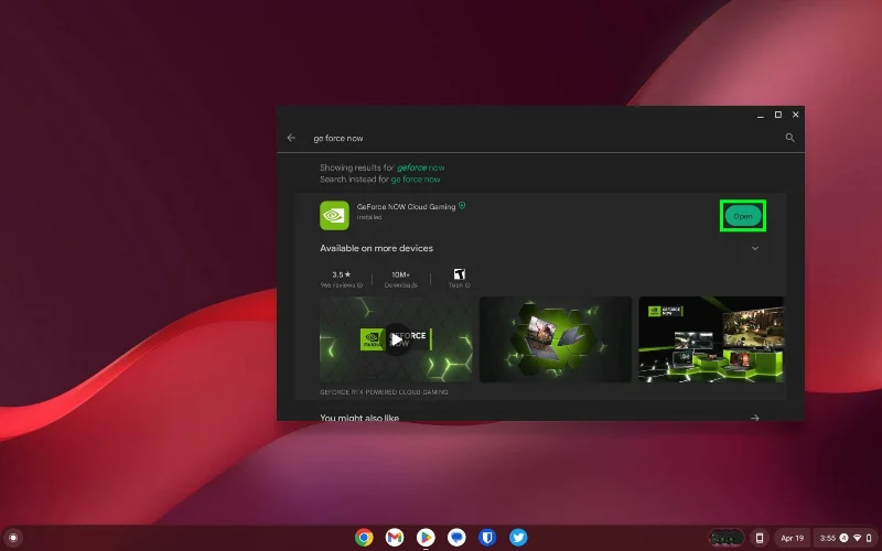 So verwenden Sie GeForce Now auf Chromebook