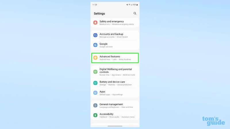 So ändern Sie die Seitentasteneinstellungen Ihres Samsung Galaxy, um praktische Verknüpfungen zu erstellen