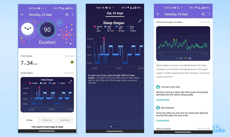 So verfolgen Sie den Schlaf auf Ihrem Fitbit