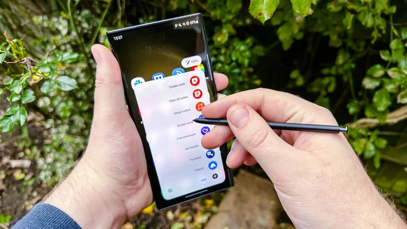 So ändern Sie die S Pen-Einstellungen des Samsung Galaxy S23 Ultra