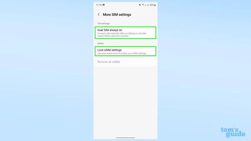 So verwenden Sie Dual-SIMs auf dem Samsung Galaxy S23
