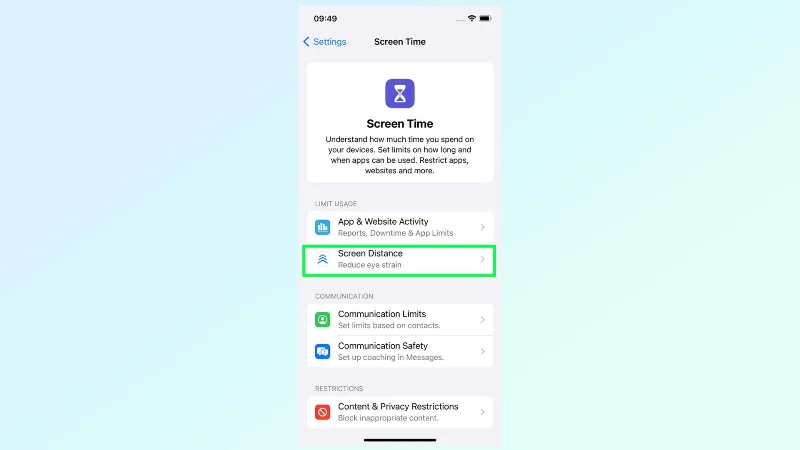 So richten Sie den Bildschirmabstand in iOS 17 ein