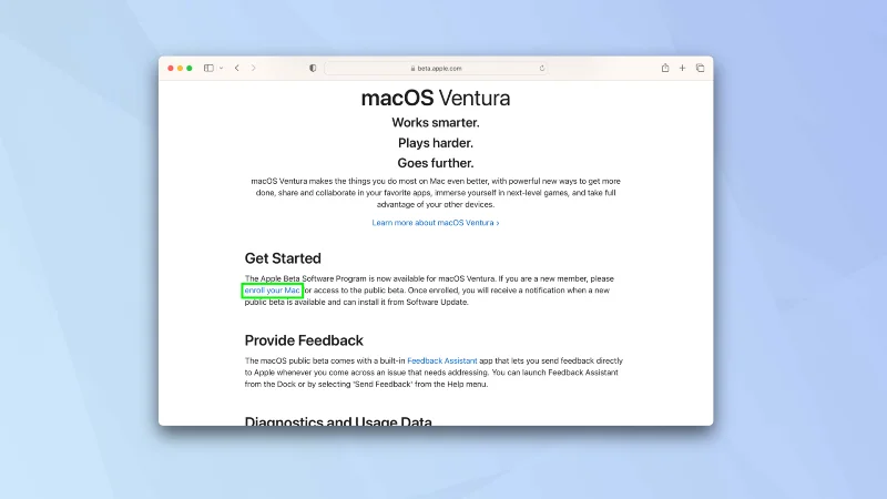 So aktivieren Sie macOS-Beta-Updates, um macOS 14 auszuprobieren