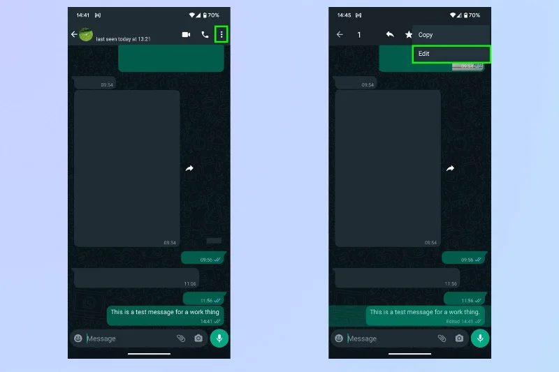 So bearbeiten Sie WhatsApp-Nachrichten auf iOS und Android