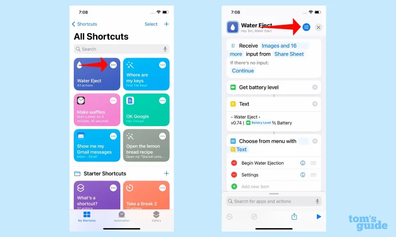Mit dieser praktischen Tastenkombination können Sie Siri anweisen, Wasser aus Ihrem iPhone auszustoßen