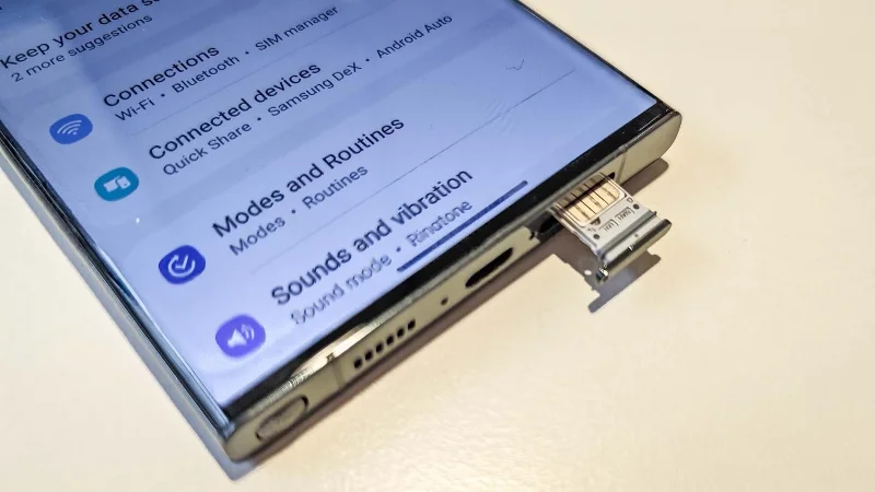 So verwenden Sie Dual-SIMs auf dem Samsung Galaxy S23