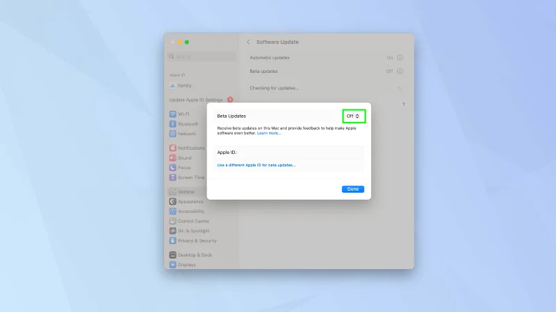 So aktivieren Sie macOS-Beta-Updates, um macOS 14 auszuprobieren
