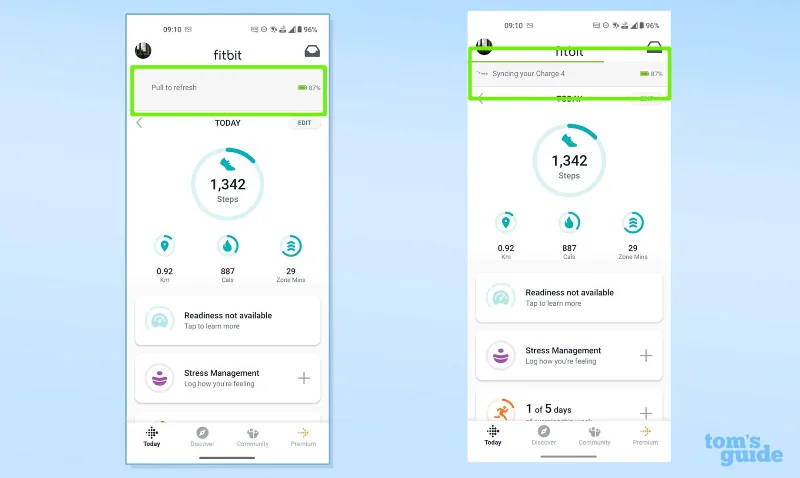 So synchronisieren Sie Fitbit mit einem Android-Telefon