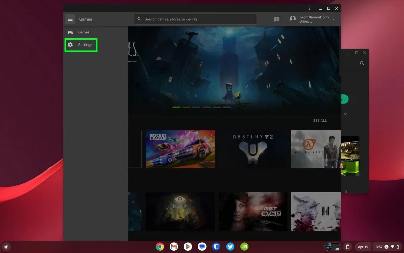 So verwenden Sie GeForce Now auf Chromebook