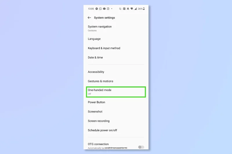 So verwenden Sie den Android-Einhandmodus