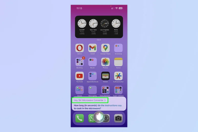 Diese iOS-Verknüpfung ist ein Muss für jeden, der eine Mikrowelle verwendet