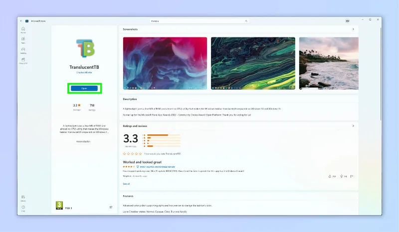 So erhalten Sie eine transparente Taskleiste unter Windows 11