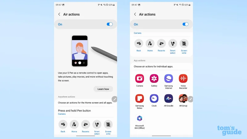 So ändern Sie die S Pen-Einstellungen des Samsung Galaxy S23 Ultra