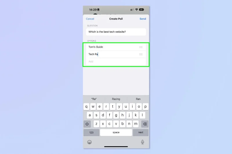 So erstellen Sie eine Umfrage in WhatsApp