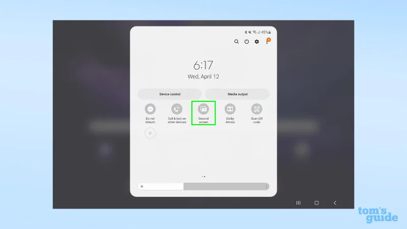 So verwenden Sie Second Screen auf Samsung Galaxy-Telefonen und -Tablets
