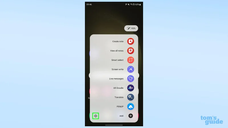 So ändern Sie die S Pen-Einstellungen des Samsung Galaxy S23 Ultra