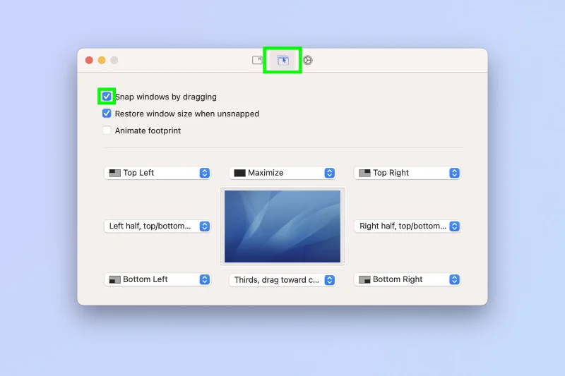 Möchten Sie Fenster auf Ihrem Mac einrasten lassen?  Verwenden Sie diesen tollen Trick