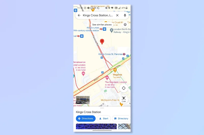 Cómo ver información de tráfico en Google Maps