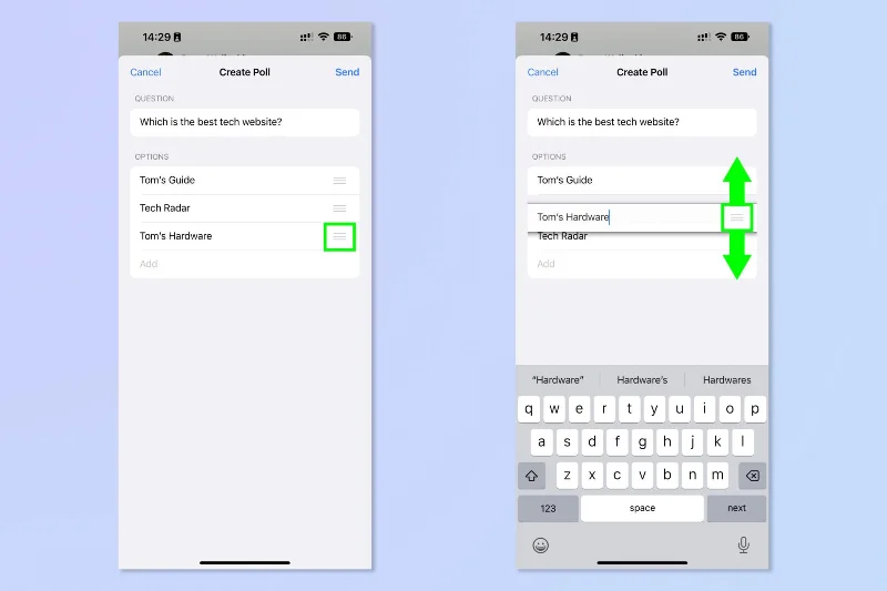 So erstellen Sie eine Umfrage in WhatsApp