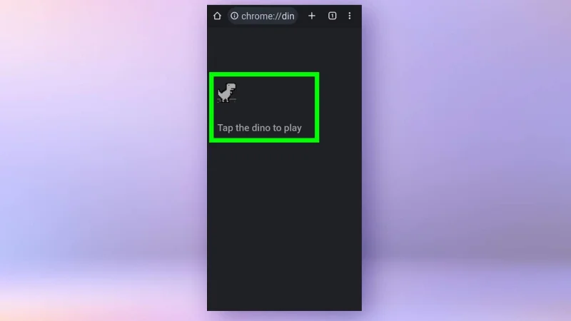 So fügen Sie das Chrome-Dinosaurier-Spiel-Widget zu Android hinzu