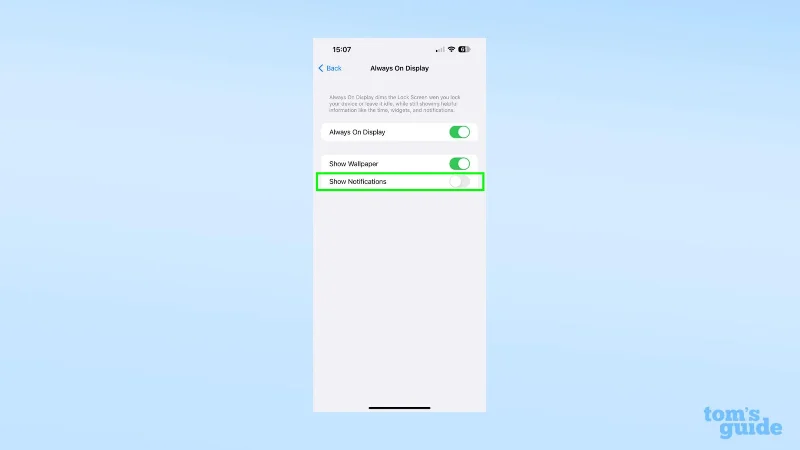 So entfernen Sie das Hintergrundbild vom Always-On-Display Ihres iPhone 14 Pro