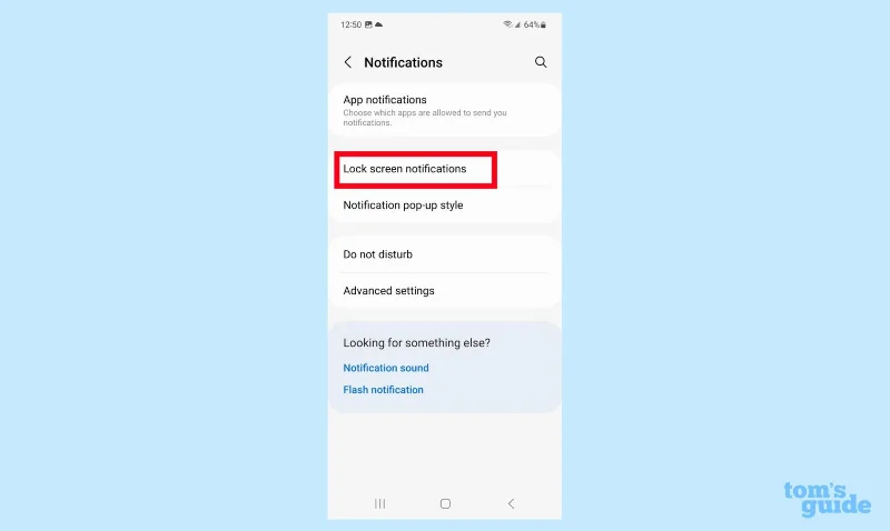 Galaxy S23 でロック画面の通知を管理する方法