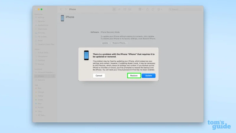 So führen Sie ein Downgrade von iOS 17 Beta zurück auf iOS 16 durch