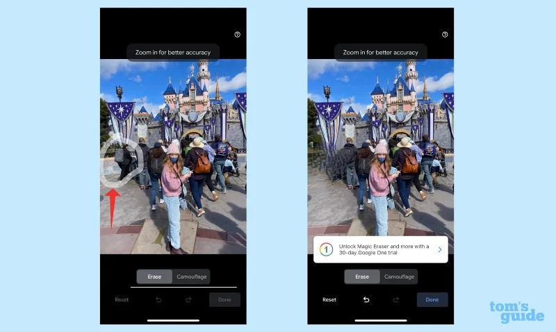 Das iPhone hat gerade den Magic Eraser des Pixels erhalten – hier erfahren Sie, wie Sie ihn verwenden