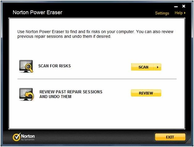 Norton Power Eraser Norton Power Eraser