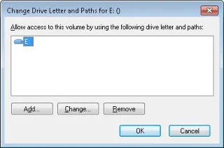 Thay đổi ký tự Drive trong Windows