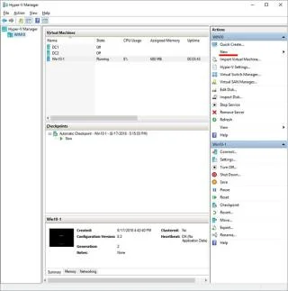 Tạo máy ảo Hyper-V