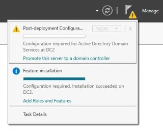 Thêm bộ điều khiển miền Windows bằng phương tiện cài đặt Windows