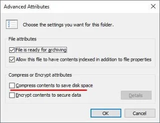 3 cách để tắt tính năng nén tệp tự động trong Windows
